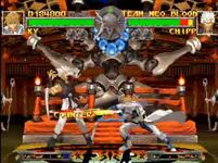 une photo d'Ã©cran de Guilty Gear sur Sony Playstation